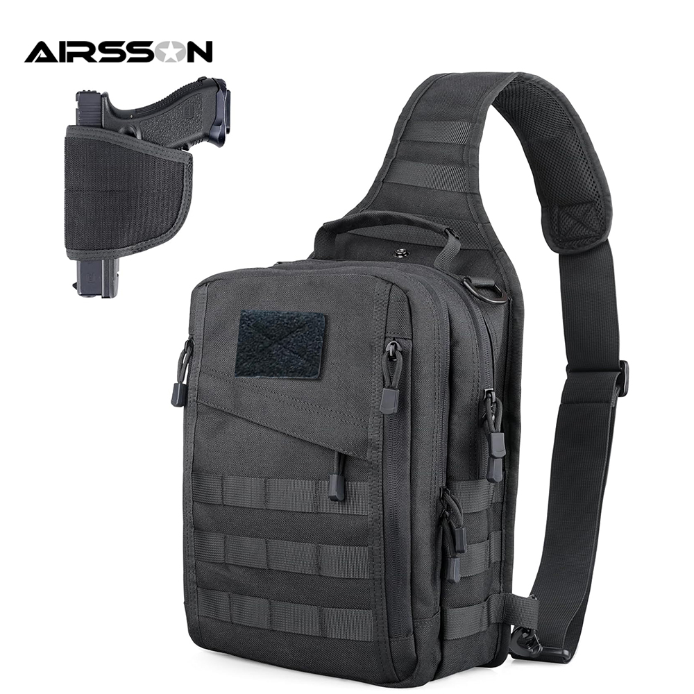 Taktyczny plecak na ramię ukry – Edc Concealed Carry Sling Bag recenzja i cena