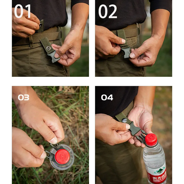 6 sztuk Camping taśma z klamrą – Edc Carry Kit recenzja i cena