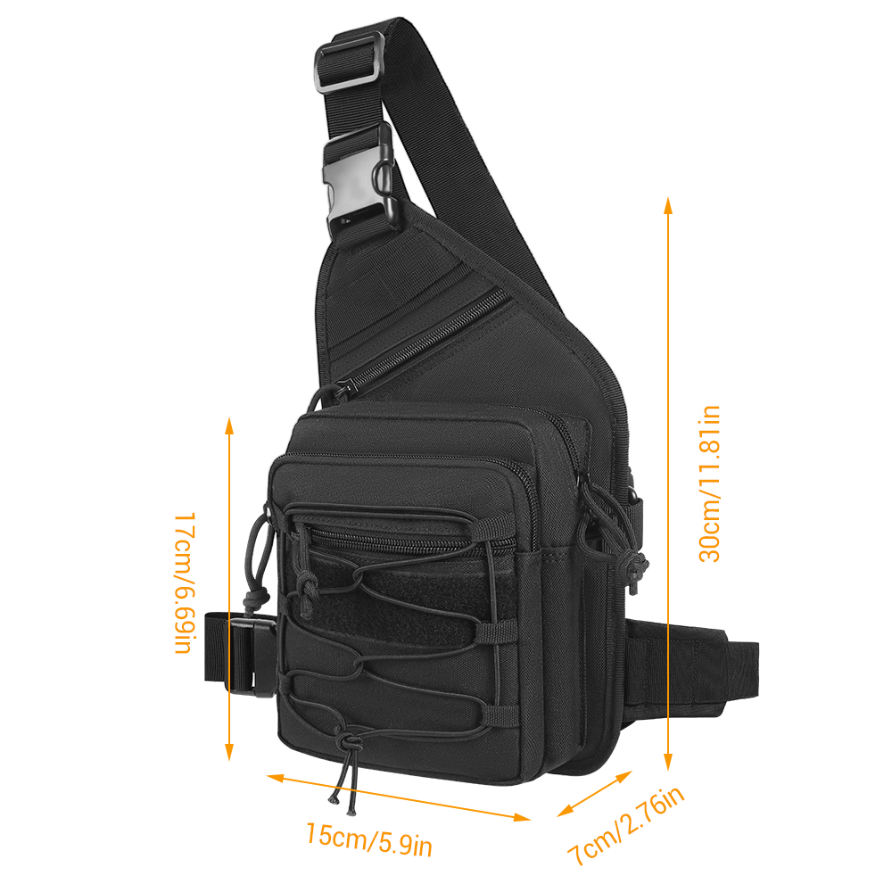 Torba do ukrytego noszenia, ta – Edc Concealed Carry Sling Bag recenzja i cena