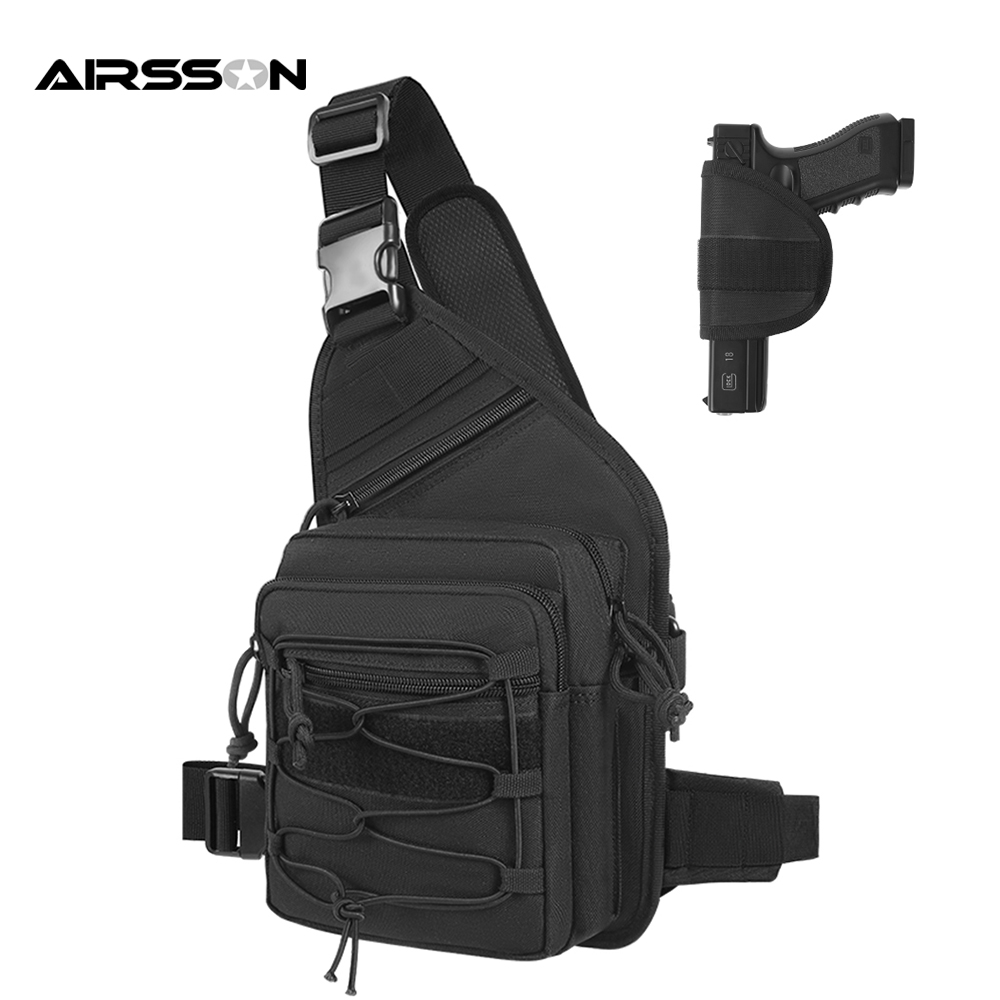 Outdoorowa kabura na broń Ukry – Edc Concealed Carry Sling Bag recenzja i cena